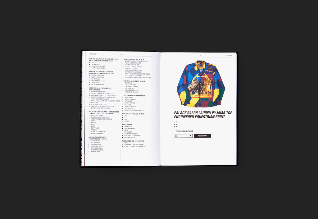 Palace Product Descriptions – The Selected Archive - © Maximage
